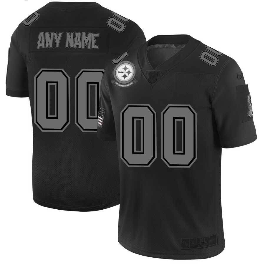 Nike Steelers Customized 2019 Black Salute To Service Fashion Limited Jersey,We sell and wholesale Nike Steelers Customized 2019 Black Salute To Service Fashion Limited Jersey on line form chian!